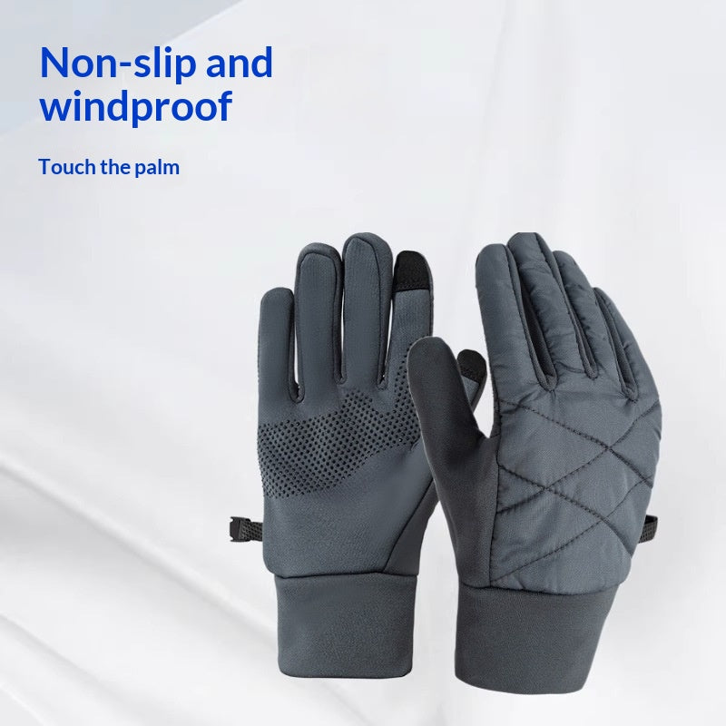 Gants de vélo d'automne et d'hiver pour hommes et femmes