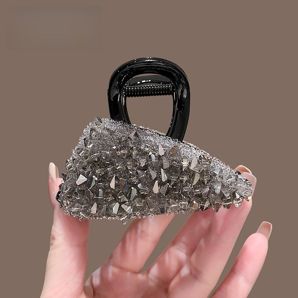 Style coréen Triangular Full-diamond Clip pour les femmes