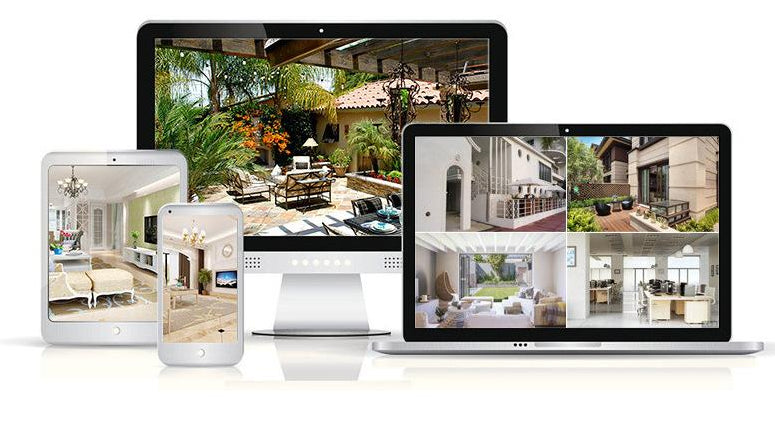Surveillance automatique du réseau WiFi sans fil de stockage en nuage caméra tournante