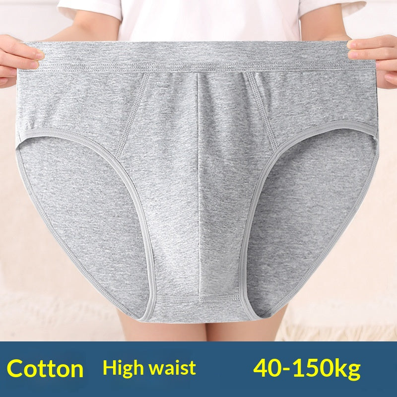 Sous-vêtements en coton pour hommes High-Wist Breathable Plus-Size
