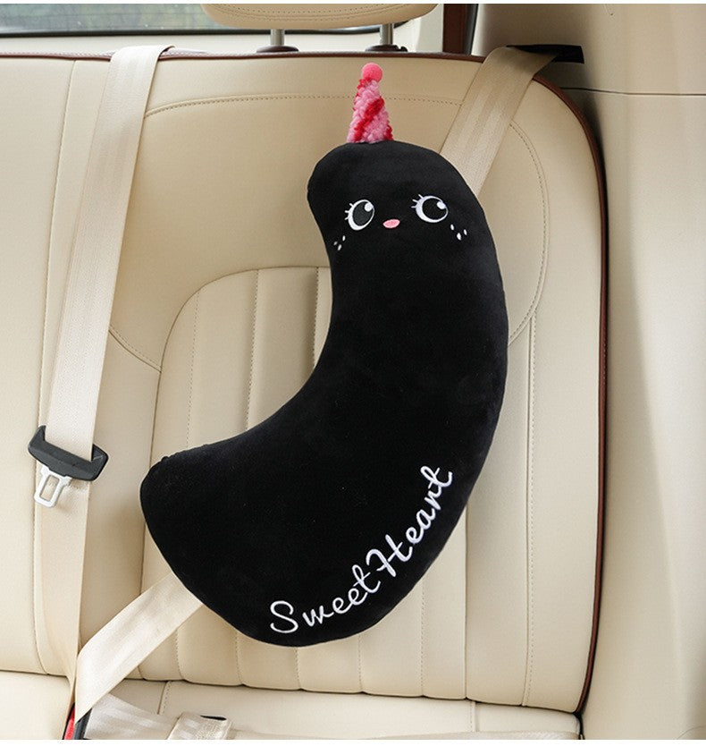 Couverture de ceinture de siège d'oreiller pour enfants anti-étranglement de voiture