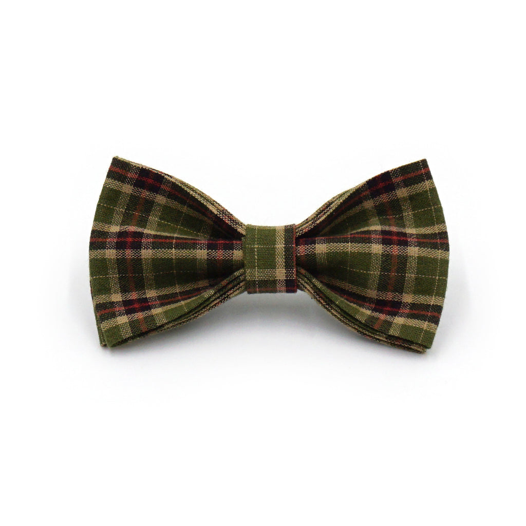 Creative Versatile Dog Fashion Plaid Bow Tie