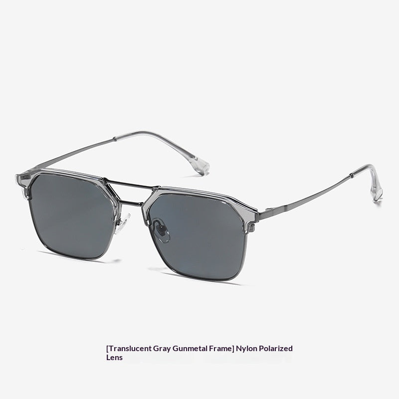Men's UV-Protective Nylon Polarized Sunglasses