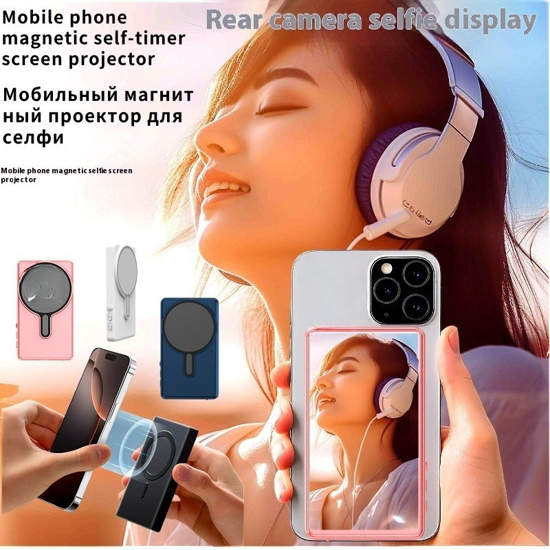 Magnetic display Rear surveillance Remote live broadcast Bluetooth Selfie HDMI Same screen D