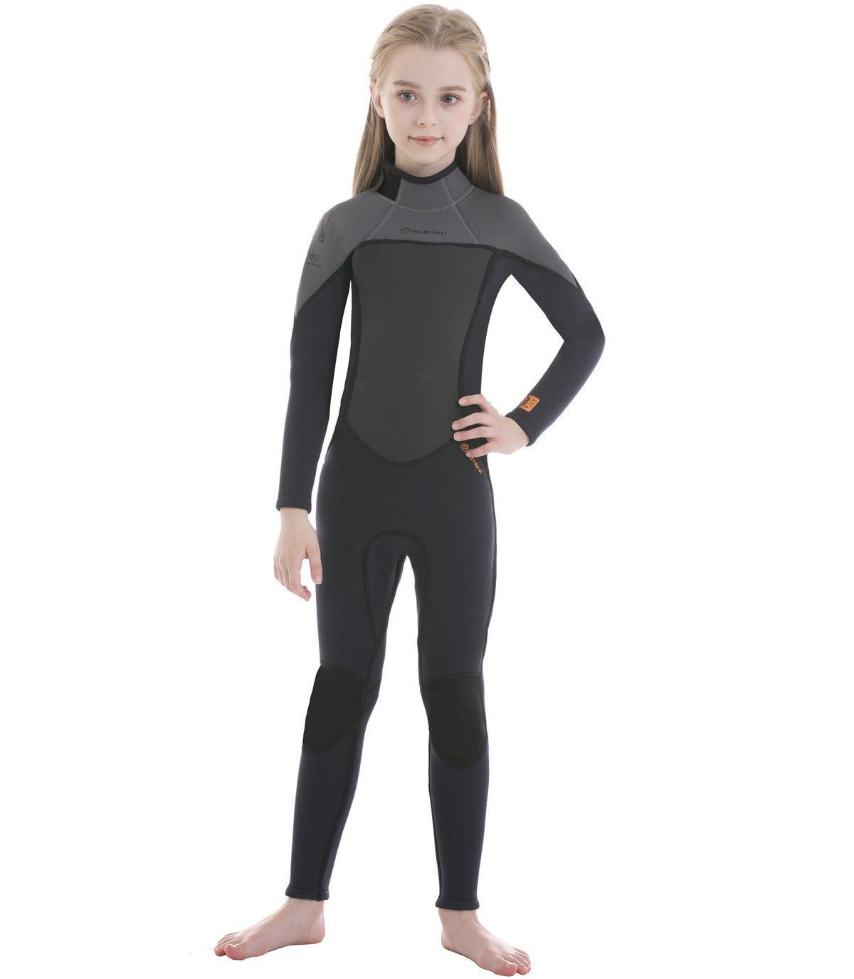 Maillot de bain chaud pour enfants Garçons et filles Un seul vêtement épais
