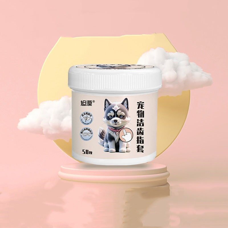 Wipes d'oreilles de nettoyage des dents de zone interdite aux animaux soigneusement sélectionnées