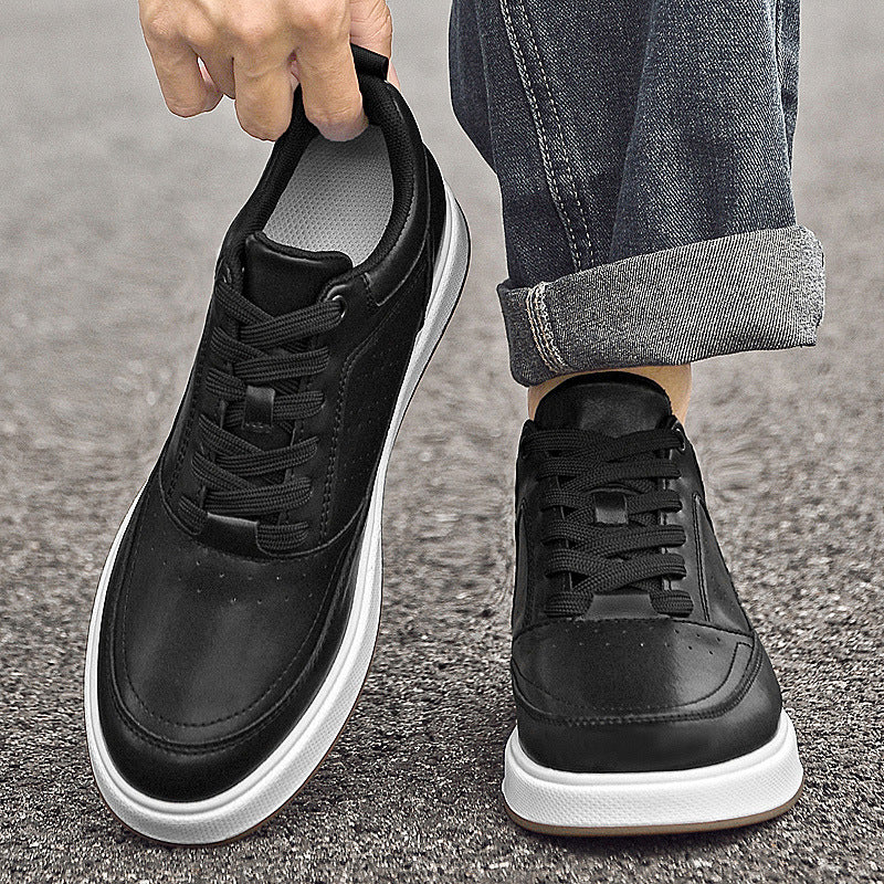 Chaussures décontractées pour hommes avec un talon caché
