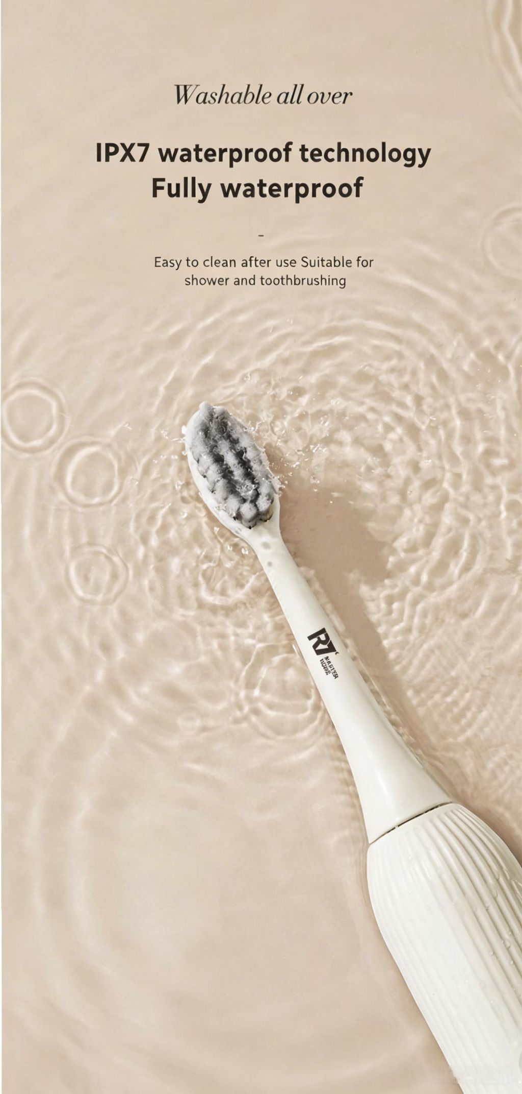Brosse à dents électrique sonique avec moteur Maglev amélioré - 36