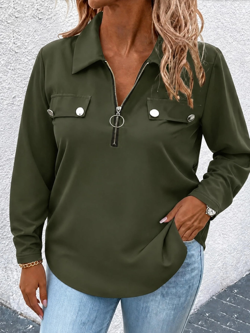 Blouse de polyester