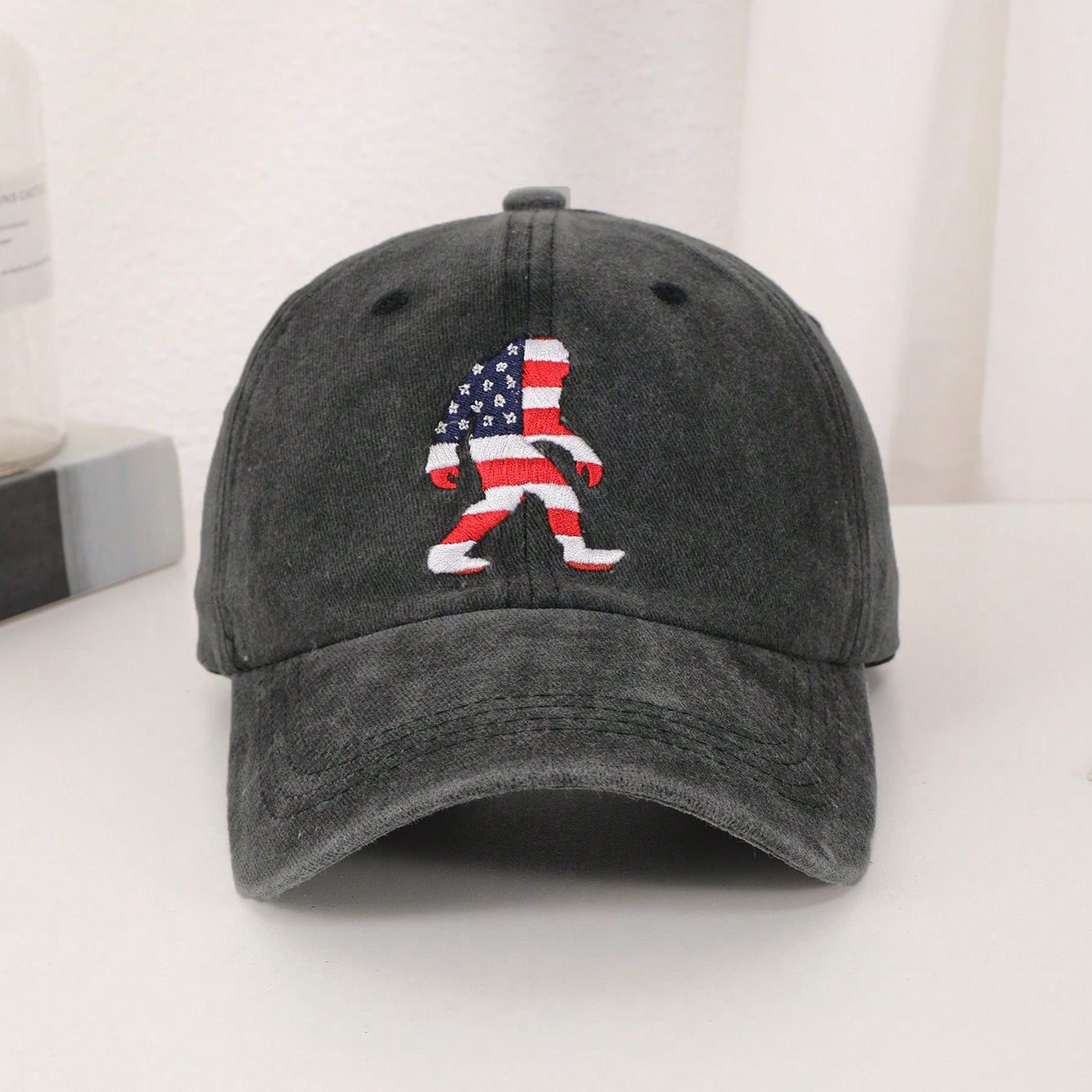 Casquette de baseball lavée vintage couple d'été