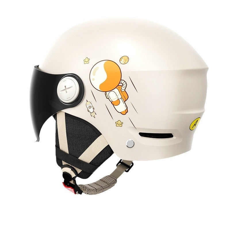 Casque de sécurité de moto électrique pour hommes et femmes