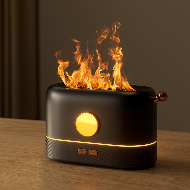 Simulation Flame Usb Humidificateur Home Desktop Fragrance Diffuseur