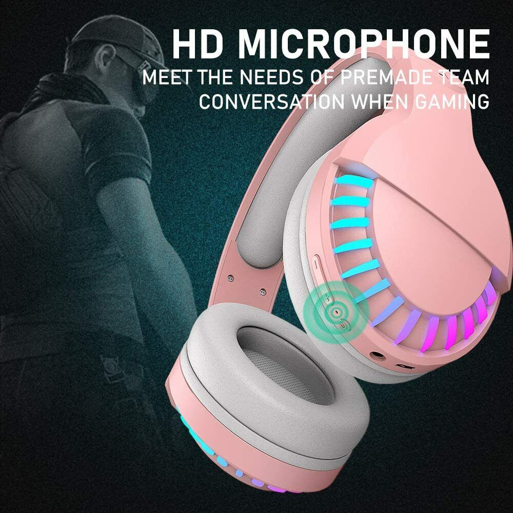 Casque de jeu Bluetooth sans fil AU Casque stéréo pour téléphones portables Ipad