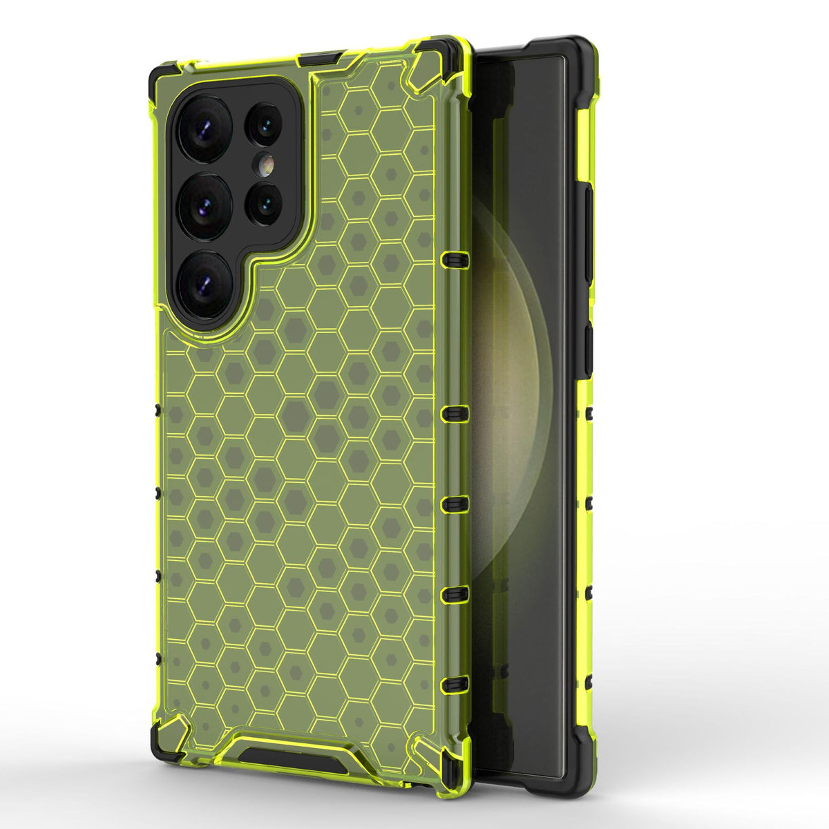 Honeycomb boîtier de protection téléphonique transparent