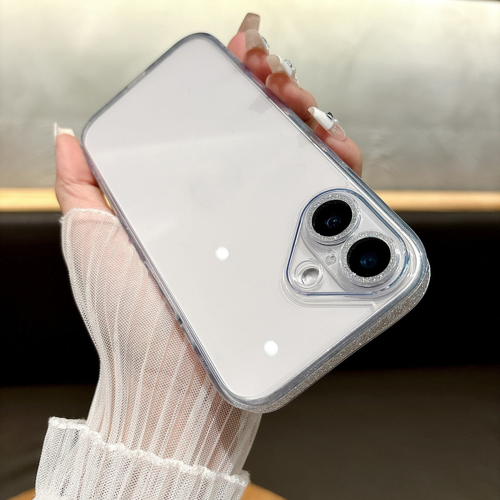 Couverture de protection en verre transparent pour boîtier téléphonique