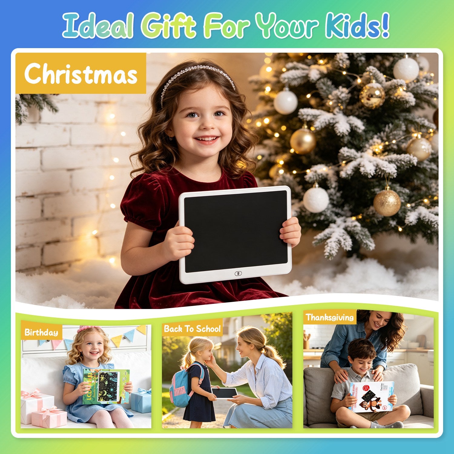 Tablette d'écriture LCD pour enfants