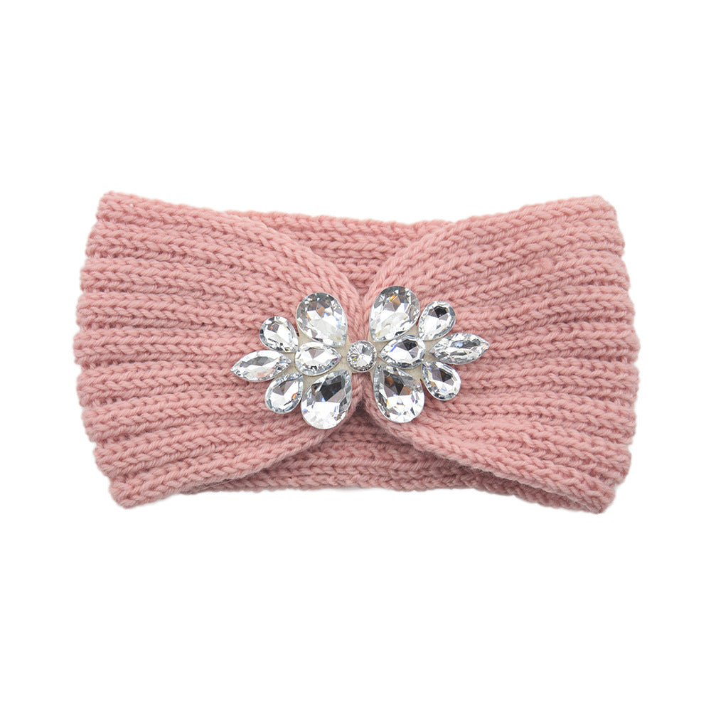 Exercice de lavage du visage Yoga Bandeau de laine chaude