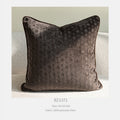 Retro-Marron Oreiller brun mi-century moderne lumière-Luxury Salon Canapé Coussin