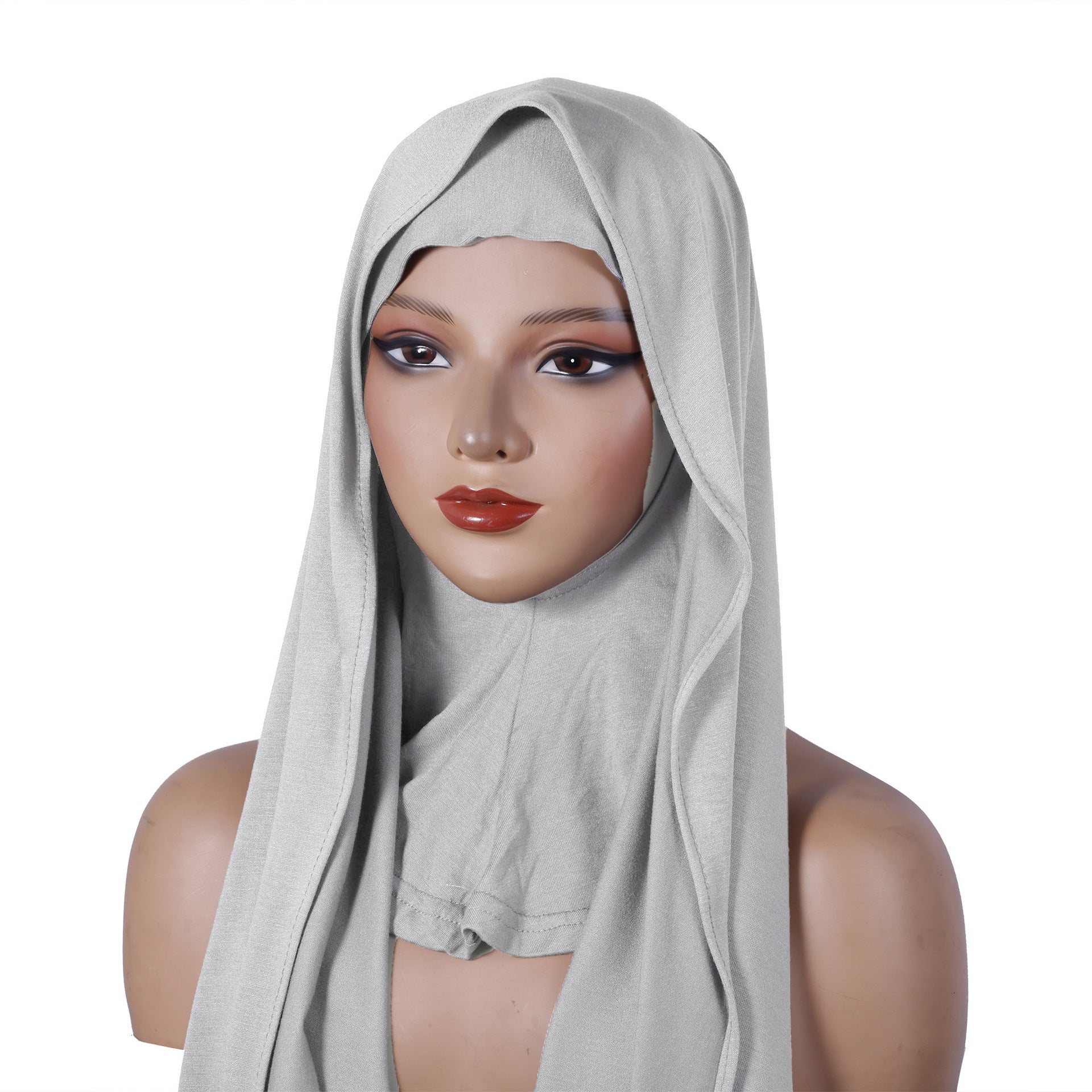 Modal multi-cou respirant multi-colore Warmer très élastique Base-couche à capuchon longue écharpe
