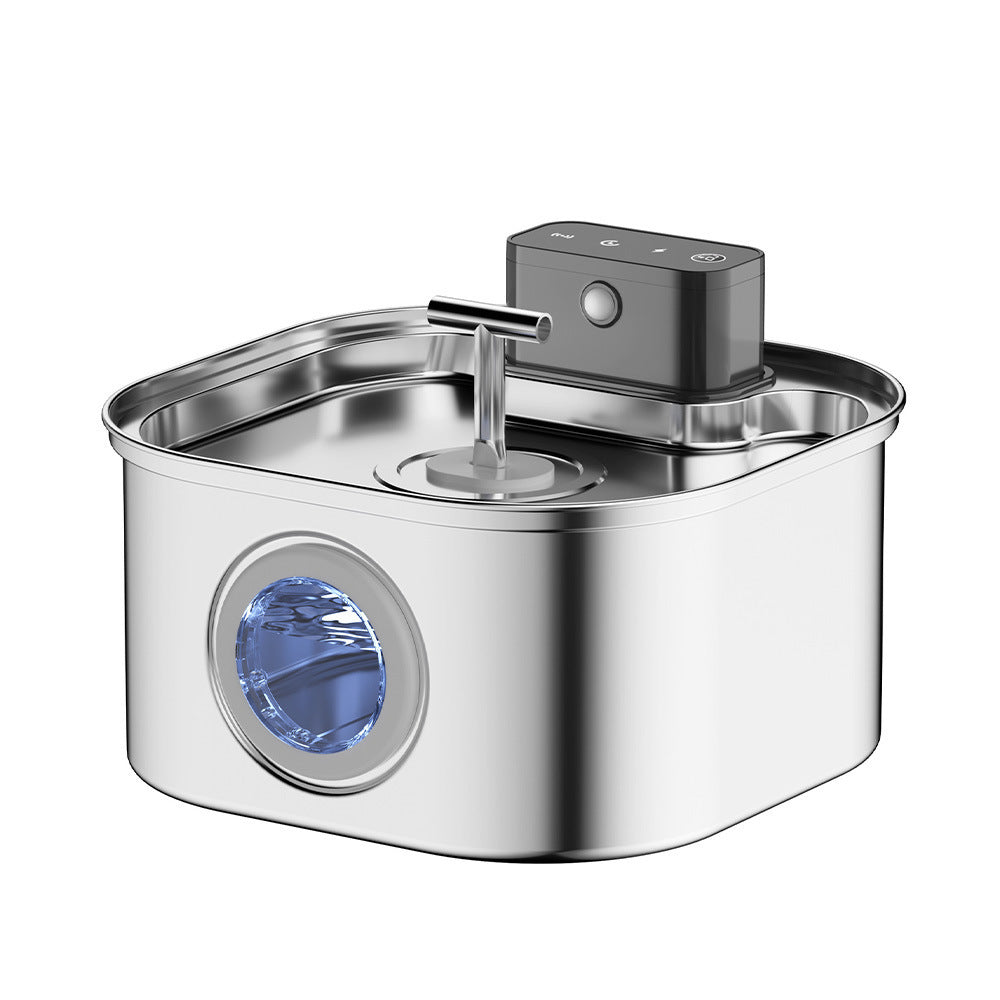 Fontaine d'eau en acier inoxydable USB Smart Pet