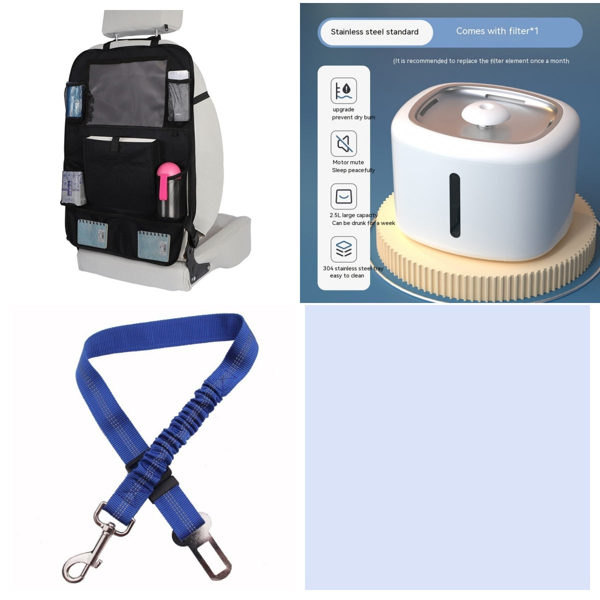 Distributeur d'eau intelligent pour animaux de compagnie Circulation automatique