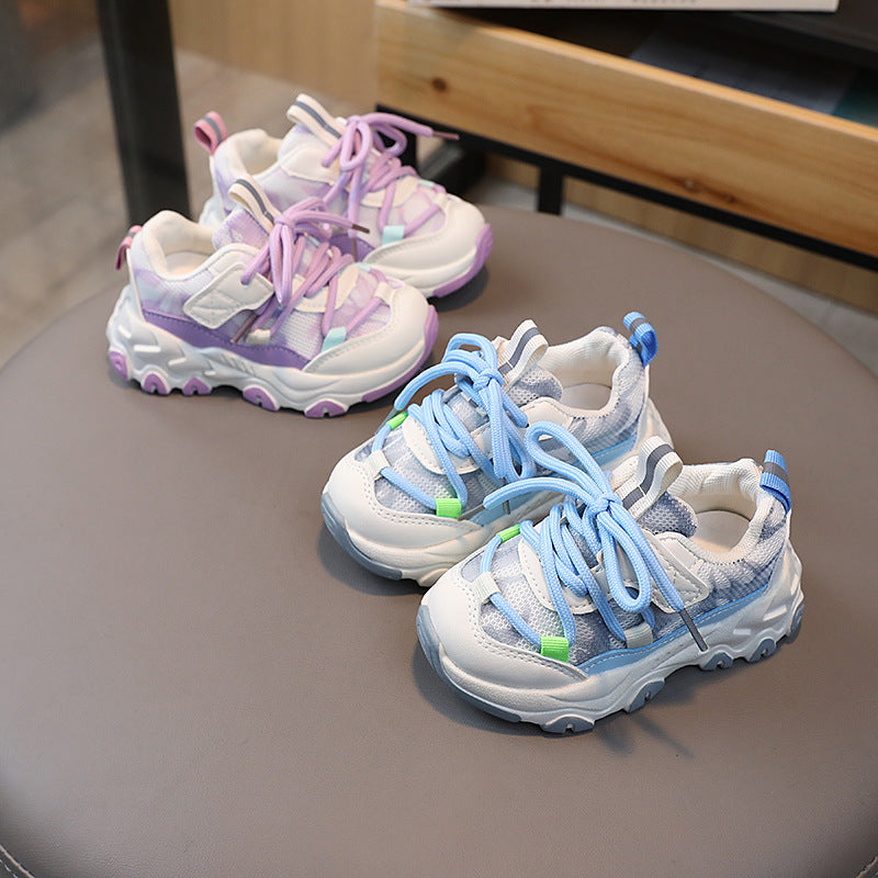 Enfants Papa Chaussures Mesh Casual Courir