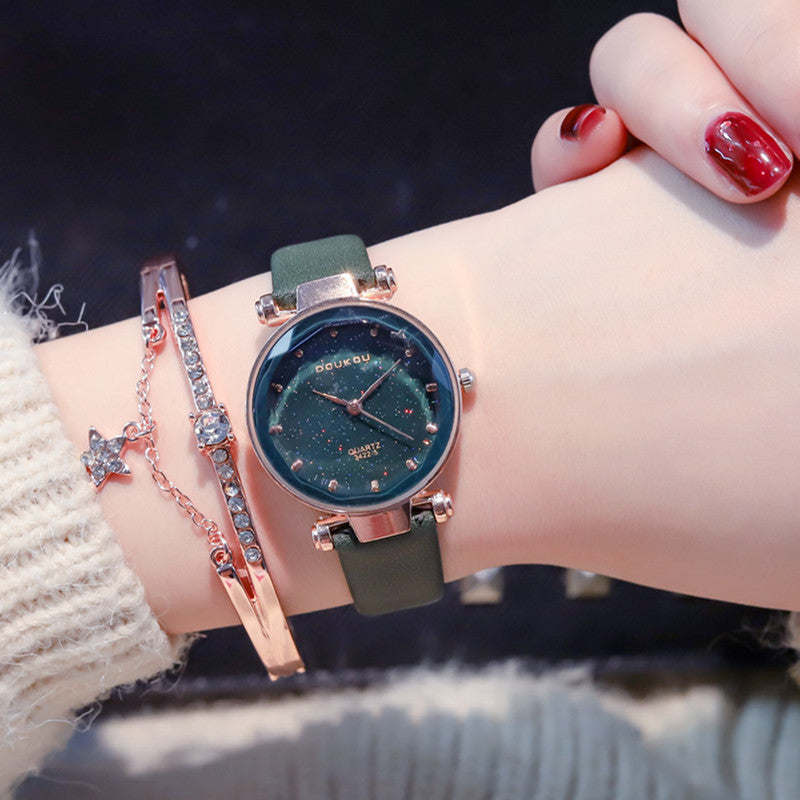 Femmes Starry Cadran Versatile Fashion Watch