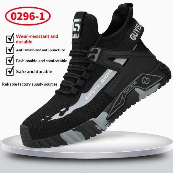 Chaussures de sécurité au travail respirant avec impact des orteils et résistance à la perforation Vêtements de travail durables Pied