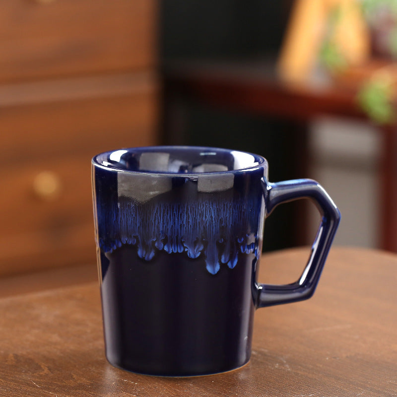 Céramique tasse de café 300 Ml KilnFlowing tasse de glaçage tasse à boire