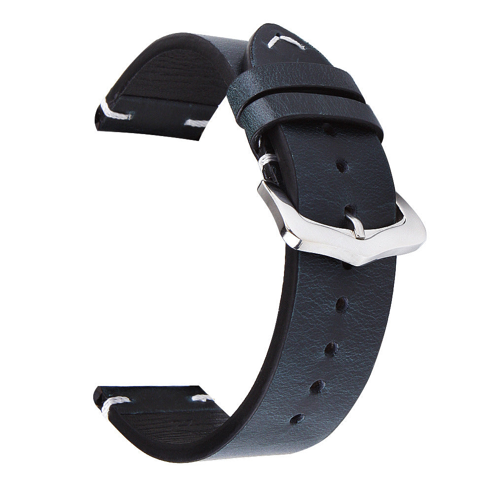 Bracelet d'huile de cowhide rétro pour hommes