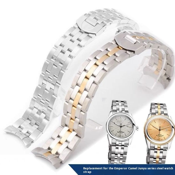 Bracelet de montres en acier inoxydable 20 21mm