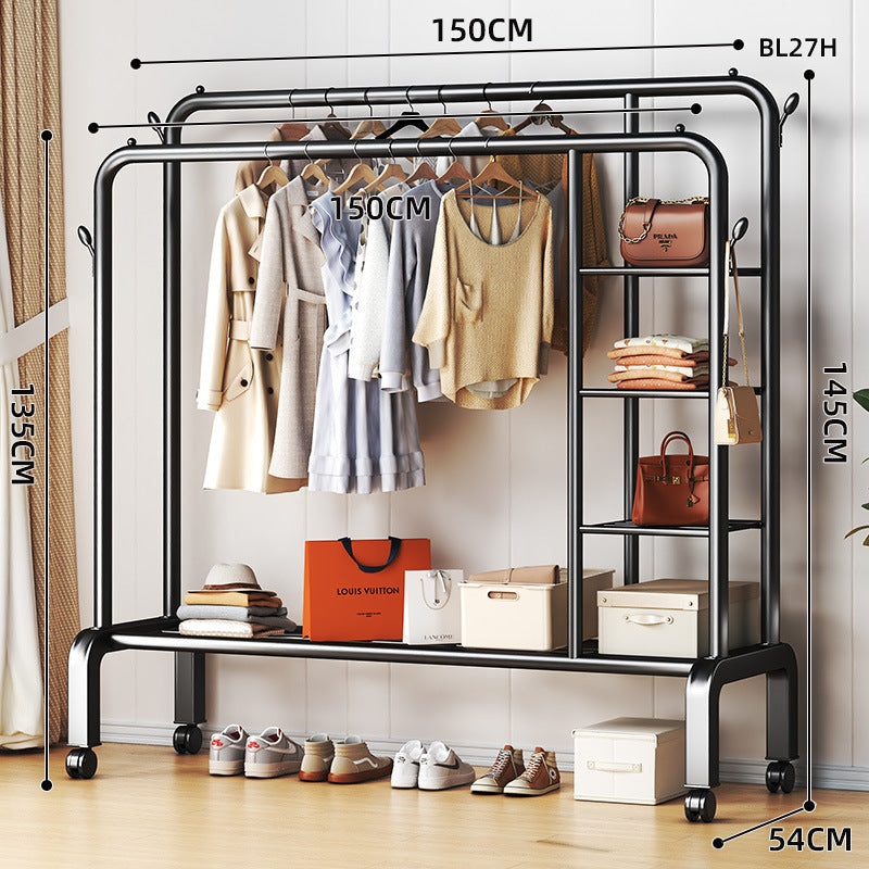 Rack de séchage de vêtements simples Rack de vêtements autonomes