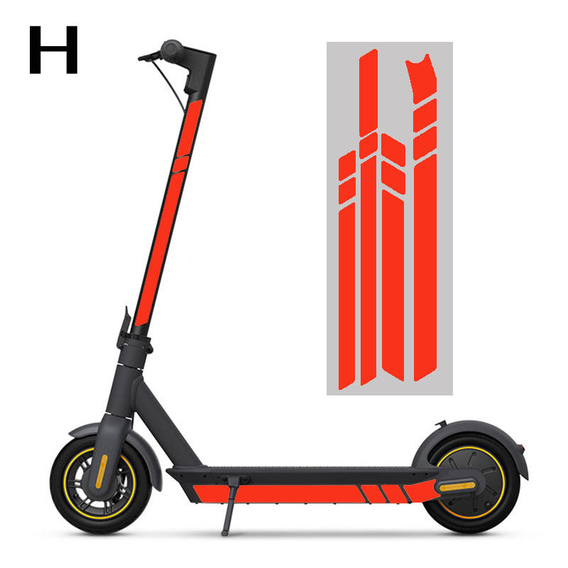 Max G30 Sticker réfléchissant pour scooter no 9