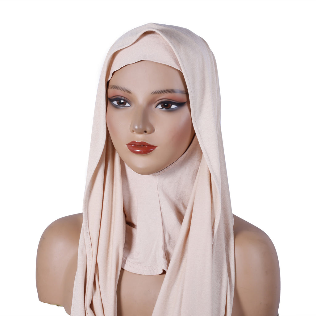 Modal multi-cou respirant multi-colore Warmer très élastique Base-couche à capuchon longue écharpe