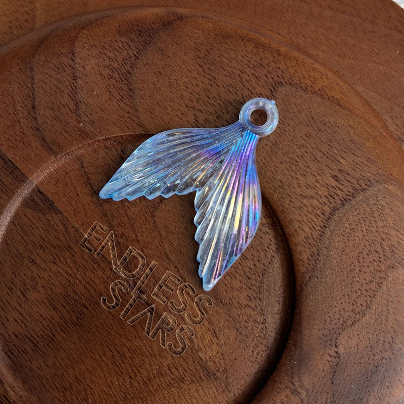 Perles de queue enduites d'acrylique