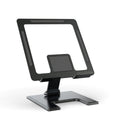 Support en métal rotatif pliable pour bureau plat