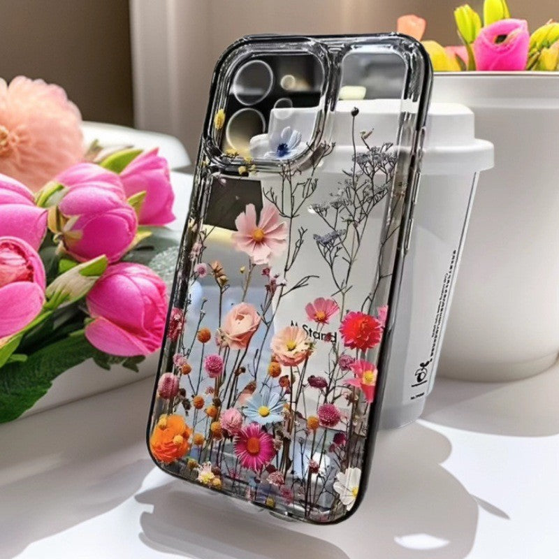 Flower Rattan Man applicable à 17promax Phone Case résistant à la chute