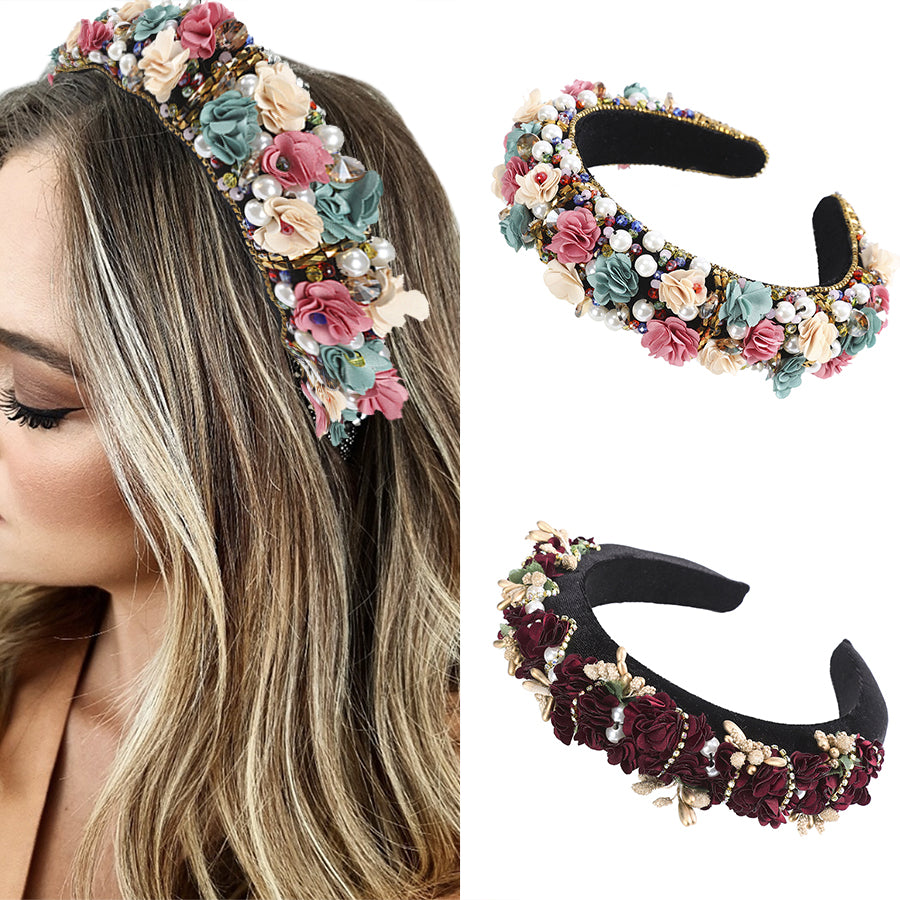 Bandeau fleur de mariée Bandeau de mariée Accessoires de mariage européens et américains
