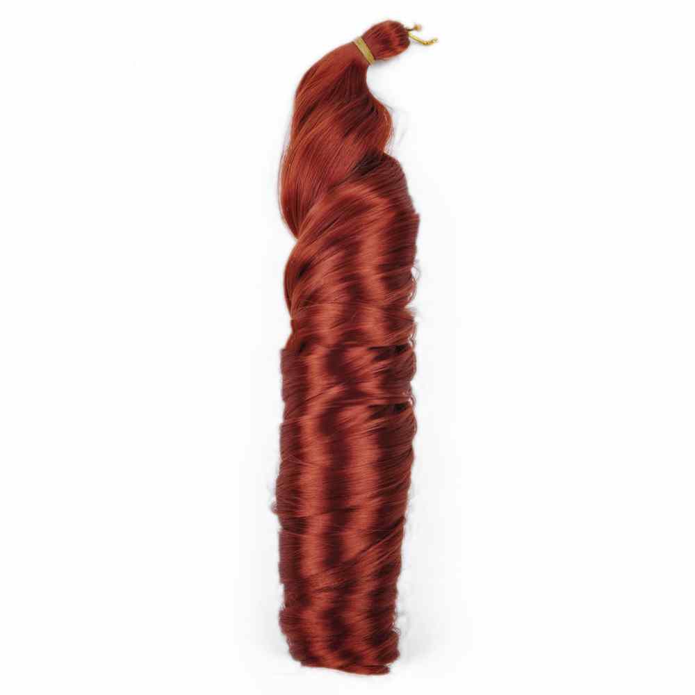 22 pouces Français Loose Wave Crochet tresses cheveux