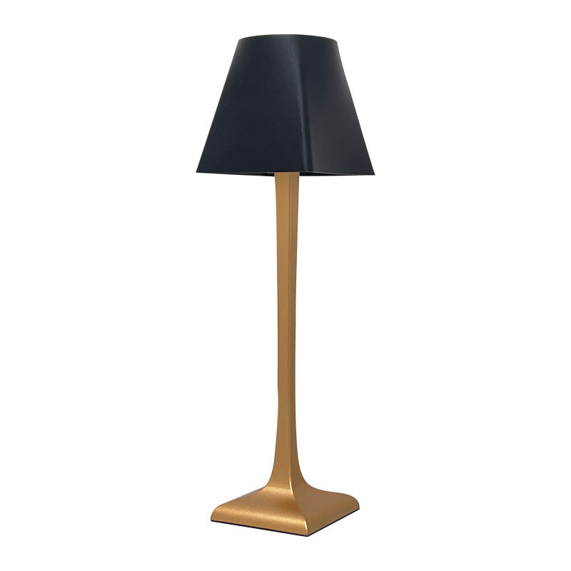 Simple creative dimmable decorative table lamp rechargeable desk lamp