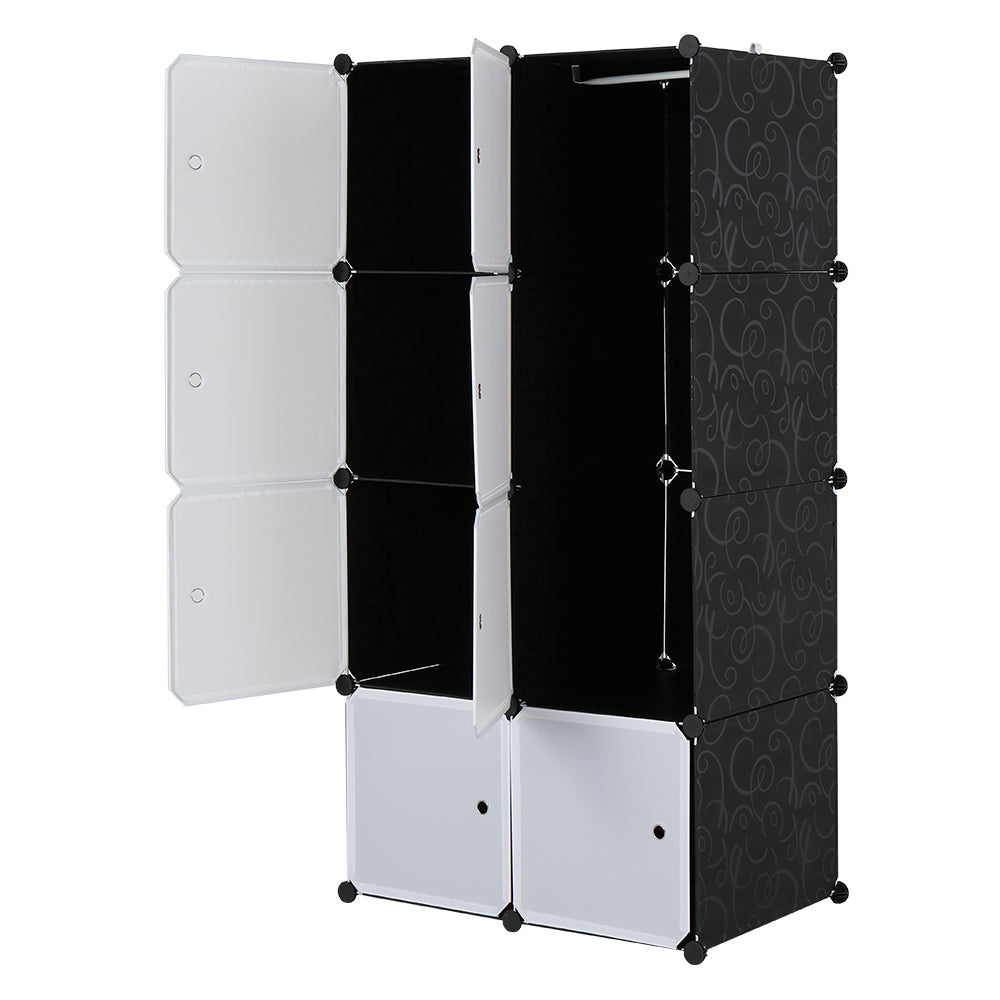 Armoire en cube de Rubik de style bricolage à montage libre