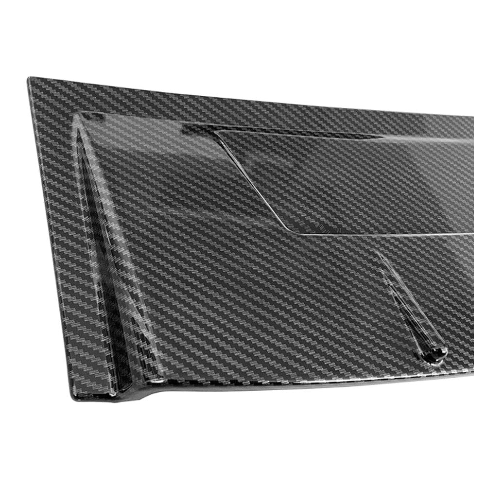 Convient 14-23 Infiniti Q50 V Style Carbon Fibre impression Fenêtre arrière Toit Spoiler aile