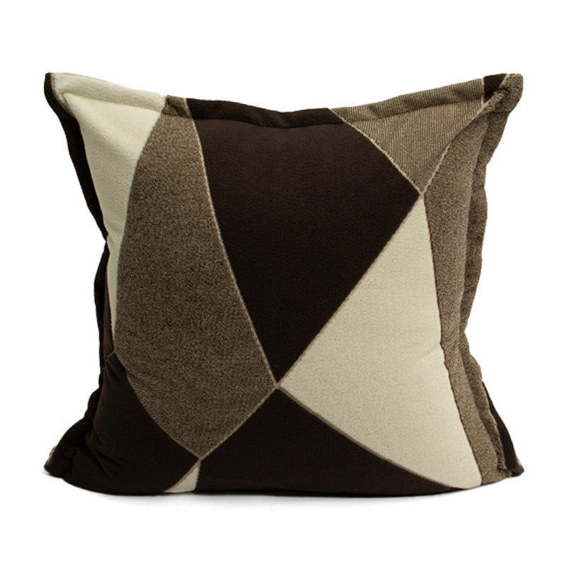 Coussin de canapé pour couverture d'oreiller à jet géométrique nordique
