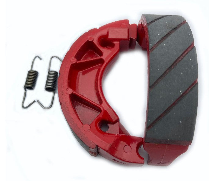 Bloc caoutchouc de frein de moto