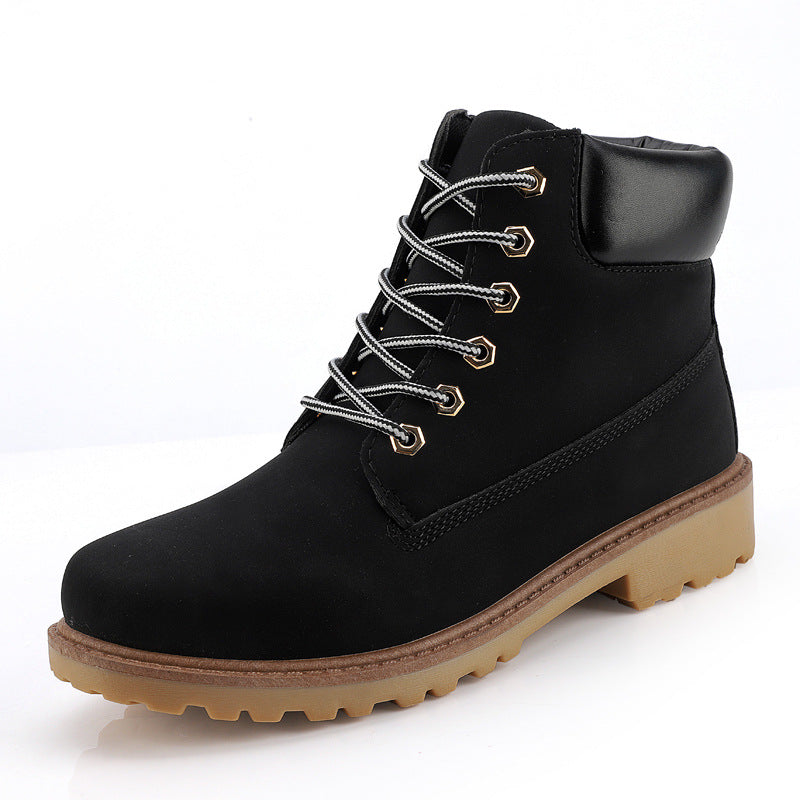 Bottes de neige à haut niveau tendance