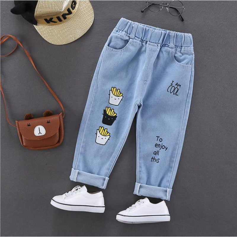 Imprimé Garçons Denim Long Tide Vente