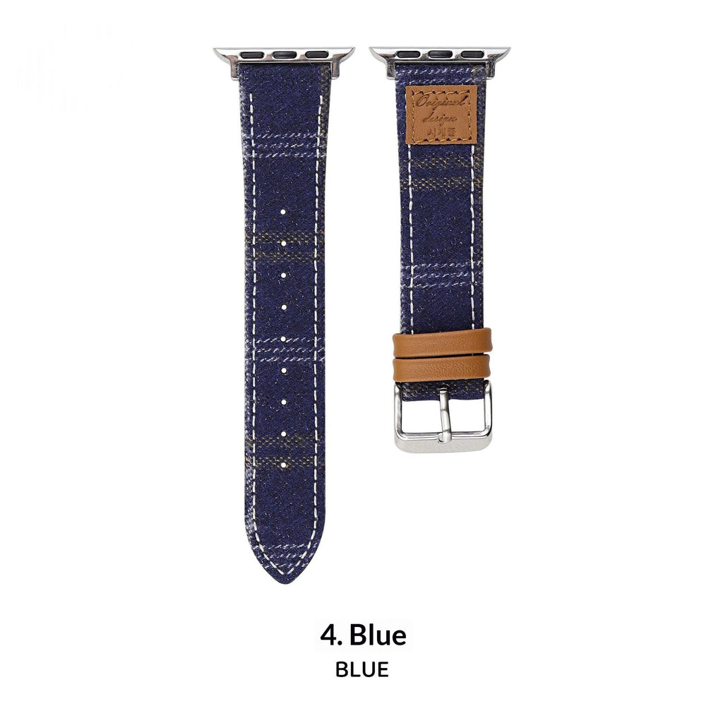 Bracelet créatif automnehiver Woolen Heat-transfer Montres en cuir