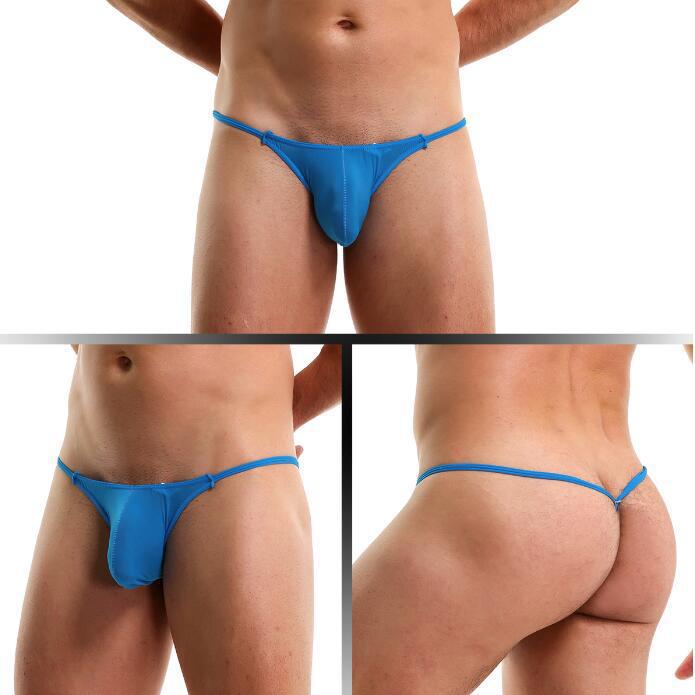 Low Waist hommes Ice Silk T-back
