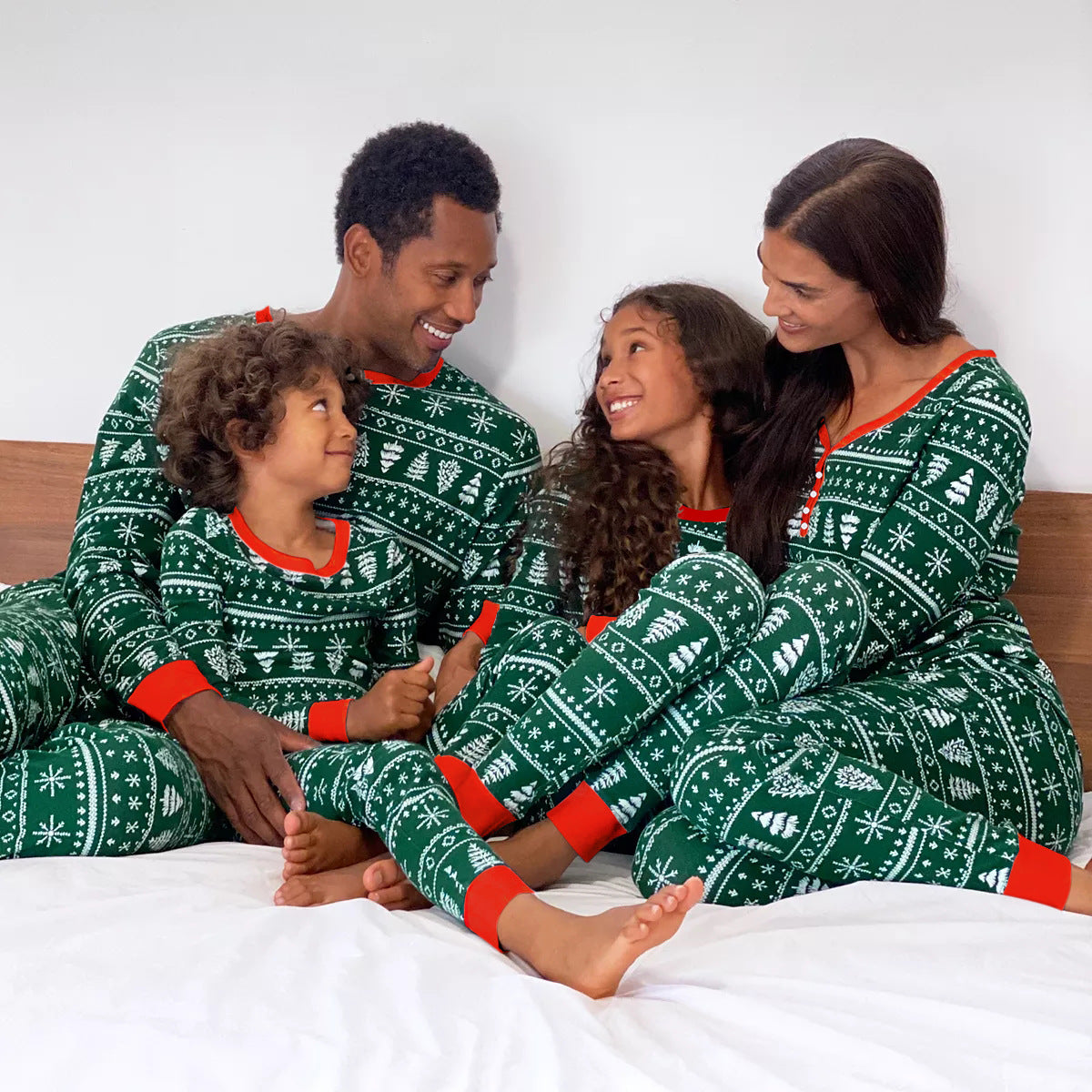 Couleur contrastante de Noël Service à domicile parent-enfant