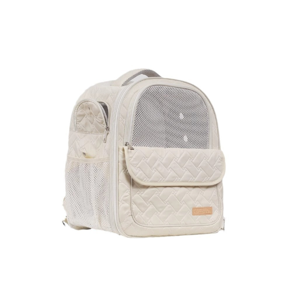 Cat Carrier Space Capsule Sac à Dos Portable Portable Respirant pour animaux de compagnie pour Ou